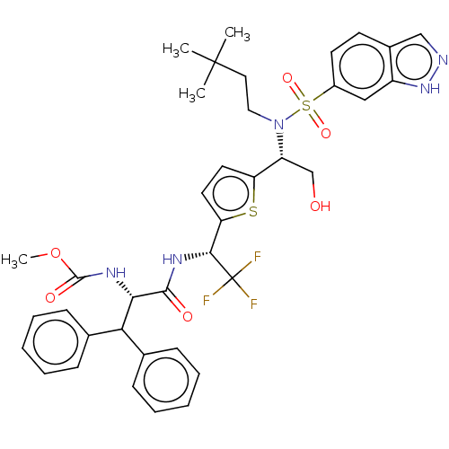 Chemical structure of BindingDB Monomer ID 180164