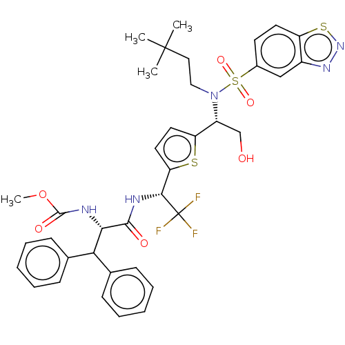 Chemical structure of BindingDB Monomer ID 180176