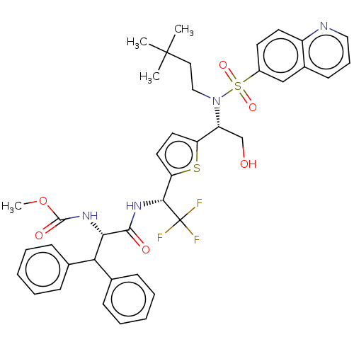 Chemical structure of BindingDB Monomer ID 180191