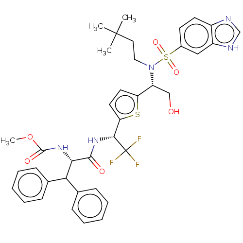 Chemical structure of BindingDB Monomer ID 180192