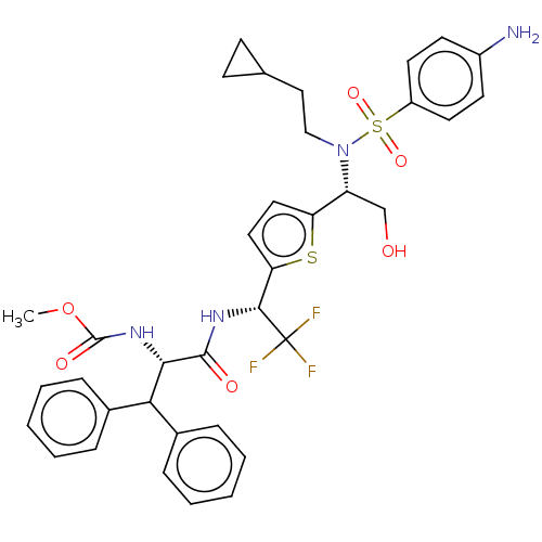 Chemical structure of BindingDB Monomer ID 180204