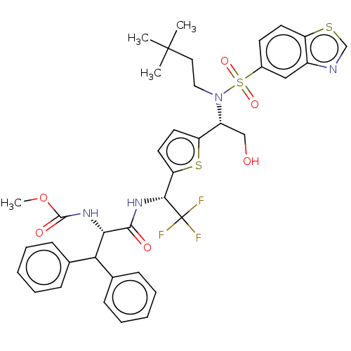 Chemical structure of BindingDB Monomer ID 180209