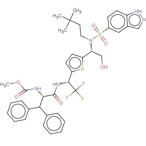 Chemical structure of BindingDB Monomer ID 180211