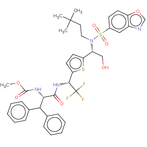 Chemical structure of BindingDB Monomer ID 180214