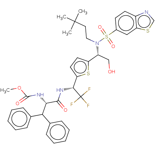 Chemical structure of BindingDB Monomer ID 180218