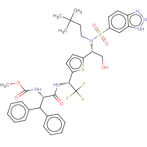 Chemical structure of BindingDB Monomer ID 180219