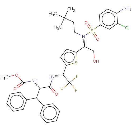 Chemical structure of BindingDB Monomer ID 180231