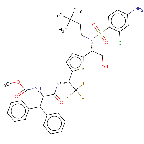 Chemical structure of BindingDB Monomer ID 180232