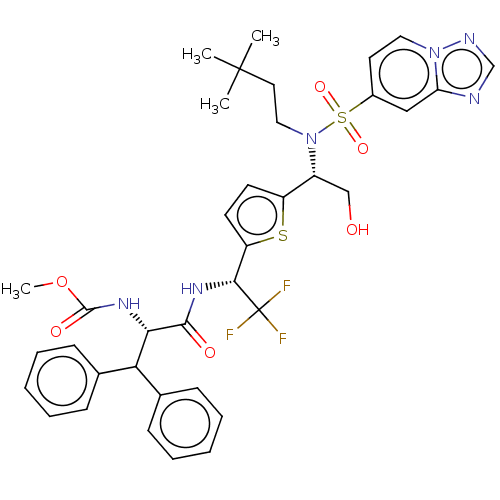 Chemical structure of BindingDB Monomer ID 180235
