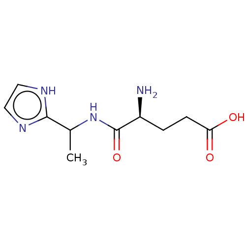 Chemical structure of BindingDB Monomer ID 181134