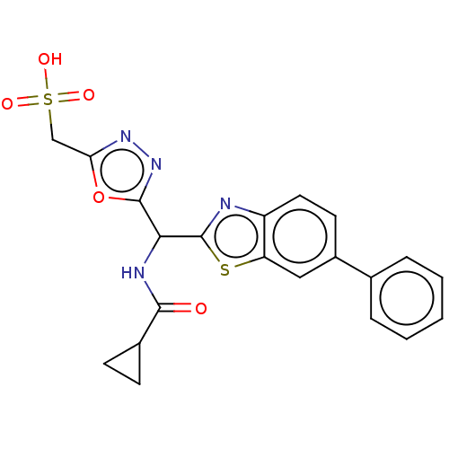 Chemical structure of BindingDB Monomer ID 181699
