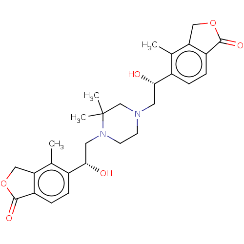Chemical structure of BindingDB Monomer ID 181707