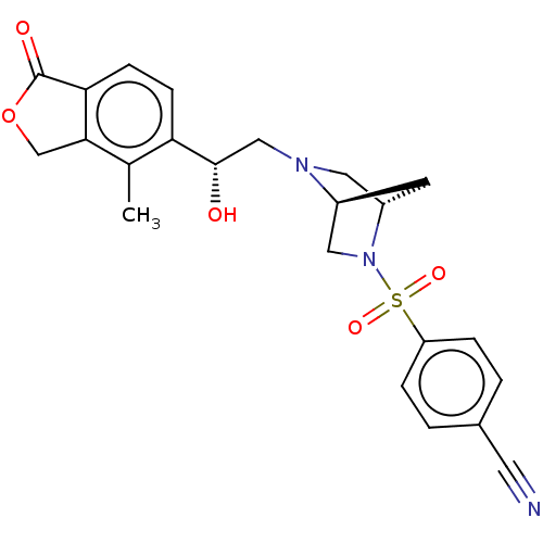 Chemical structure of BindingDB Monomer ID 181708