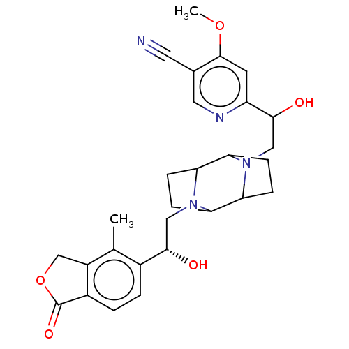 Chemical structure of BindingDB Monomer ID 181711