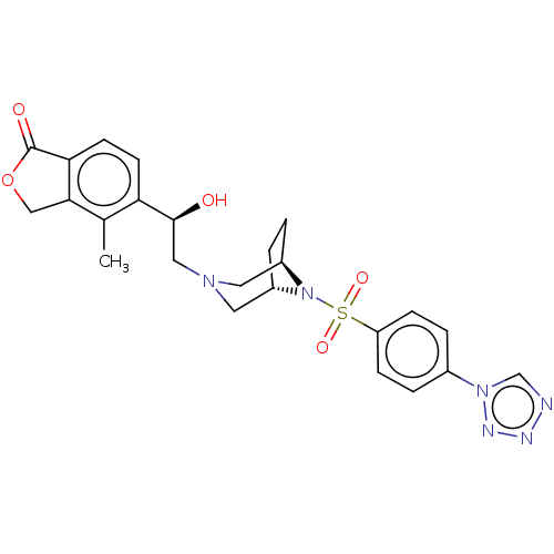 Chemical structure of BindingDB Monomer ID 181721