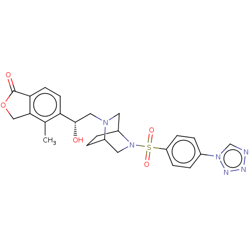 Chemical structure of BindingDB Monomer ID 181722