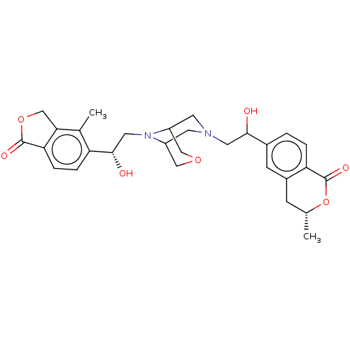 Chemical structure of BindingDB Monomer ID 181756