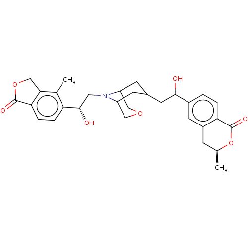 Chemical structure of BindingDB Monomer ID 181757