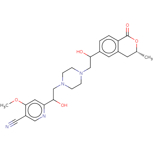 Chemical structure of BindingDB Monomer ID 181768