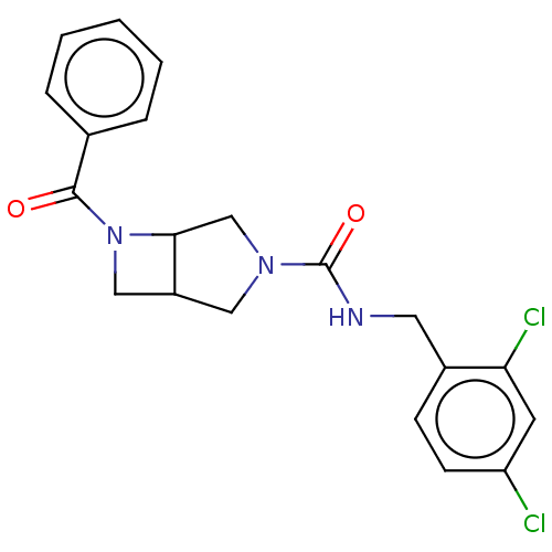 Chemical structure of BindingDB Monomer ID 181786
