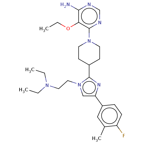 Chemical structure of BindingDB Monomer ID 182602