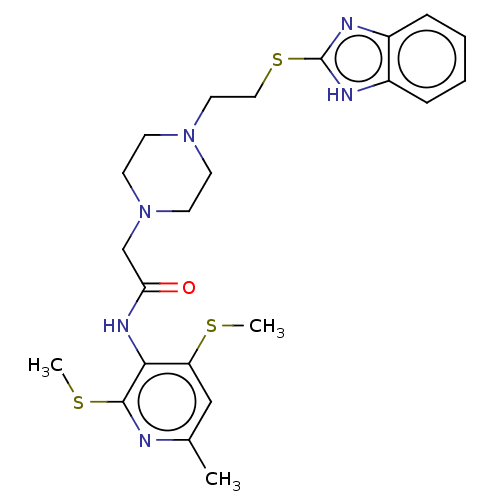 Chemical structure of BindingDB Monomer ID 182847