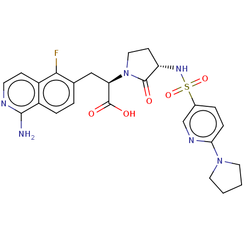 Chemical structure of BindingDB Monomer ID 182967