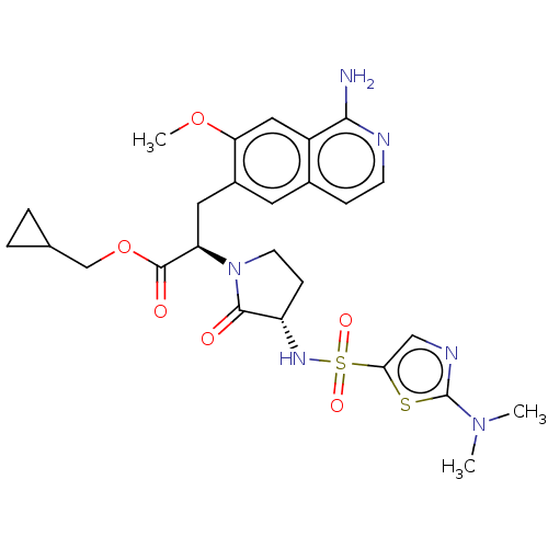 Chemical structure of BindingDB Monomer ID 182975