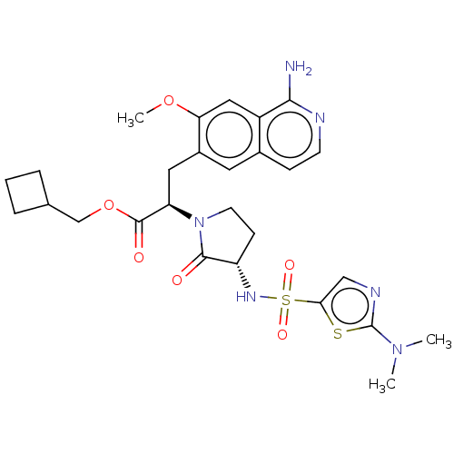 Chemical structure of BindingDB Monomer ID 182976