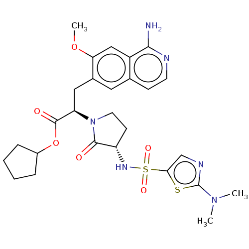 Chemical structure of BindingDB Monomer ID 182978