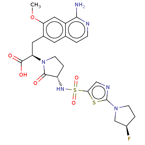 Chemical structure of BindingDB Monomer ID 182987