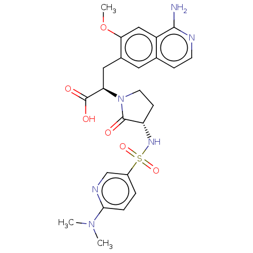 Chemical structure of BindingDB Monomer ID 182990