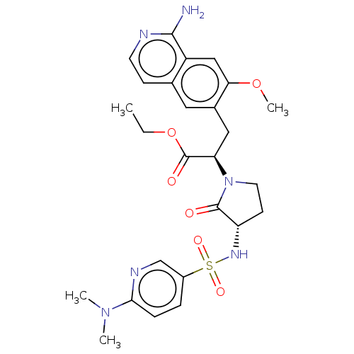 Chemical structure of BindingDB Monomer ID 182991