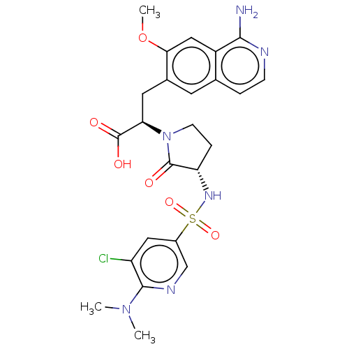 Chemical structure of BindingDB Monomer ID 182992