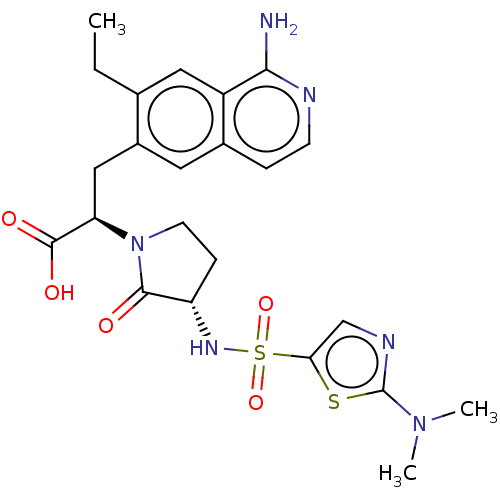 Chemical structure of BindingDB Monomer ID 182996