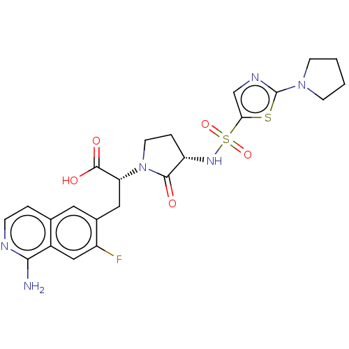 Chemical structure of BindingDB Monomer ID 183007