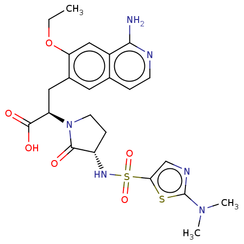 Chemical structure of BindingDB Monomer ID 183011