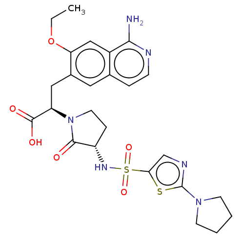 Chemical structure of BindingDB Monomer ID 183012