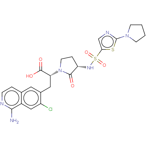 Chemical structure of BindingDB Monomer ID 183019
