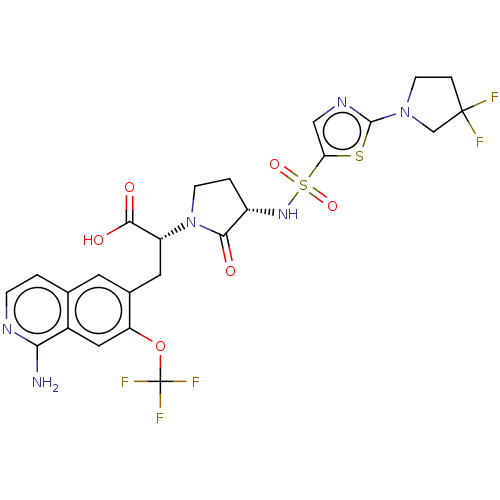 Chemical structure of BindingDB Monomer ID 183022