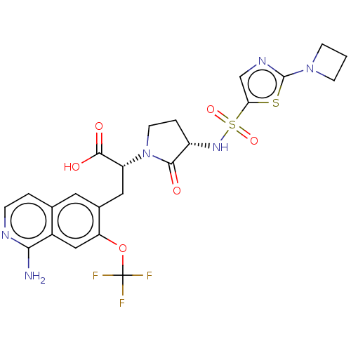 Chemical structure of BindingDB Monomer ID 183024