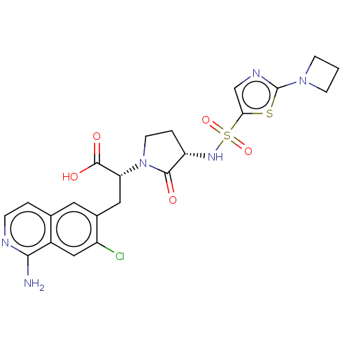 Chemical structure of BindingDB Monomer ID 183058