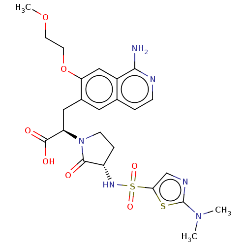 Chemical structure of BindingDB Monomer ID 183069