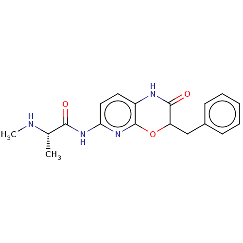 Chemical structure of BindingDB Monomer ID 184574