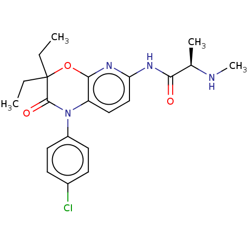 Chemical structure of BindingDB Monomer ID 184575