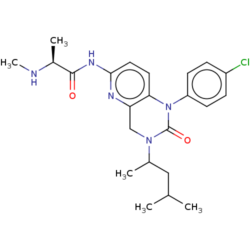 Chemical structure of BindingDB Monomer ID 184604