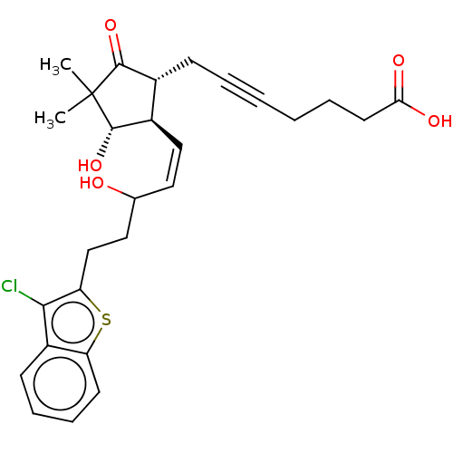 Chemical structure of BindingDB Monomer ID 184620