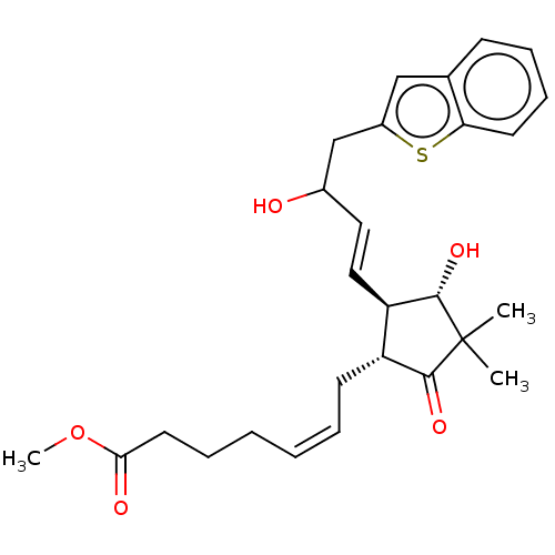 Chemical structure of BindingDB Monomer ID 184636