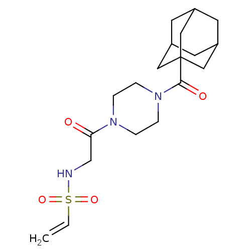 Chemical structure of BindingDB Monomer ID 185174