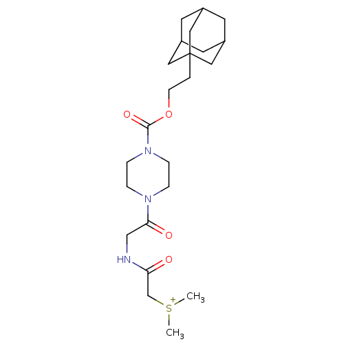 Chemical structure of BindingDB Monomer ID 185178